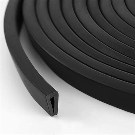 1 4 edge trim for sheet metal|wide rubber edge trim.